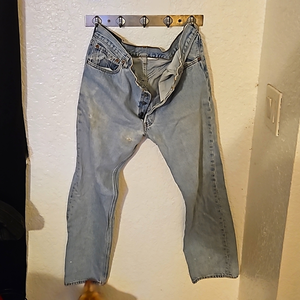 Levi's button up 501 jeans